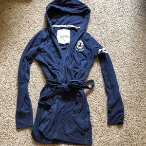 Gilly Hicks Navy Robe